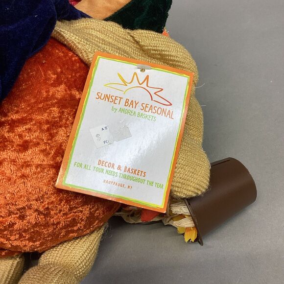 Sunset Bay Seasonal Turkey Pilgrim Plush Shelf Sitter #C5959 - 28” - Picture 13 of 15